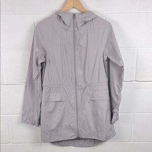 Calia Women’s water replant woven Anorak hooded jacket